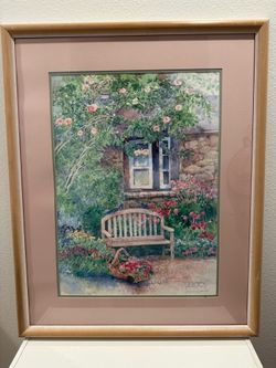 Authentic Dawna Barton Print in Frame