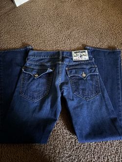 True Religion Dark Wash Denim Jeans