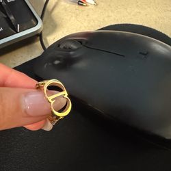 18K real saudi gold . not plated