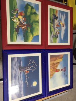 Disney’s “Winnie the Pooh” Framed Art