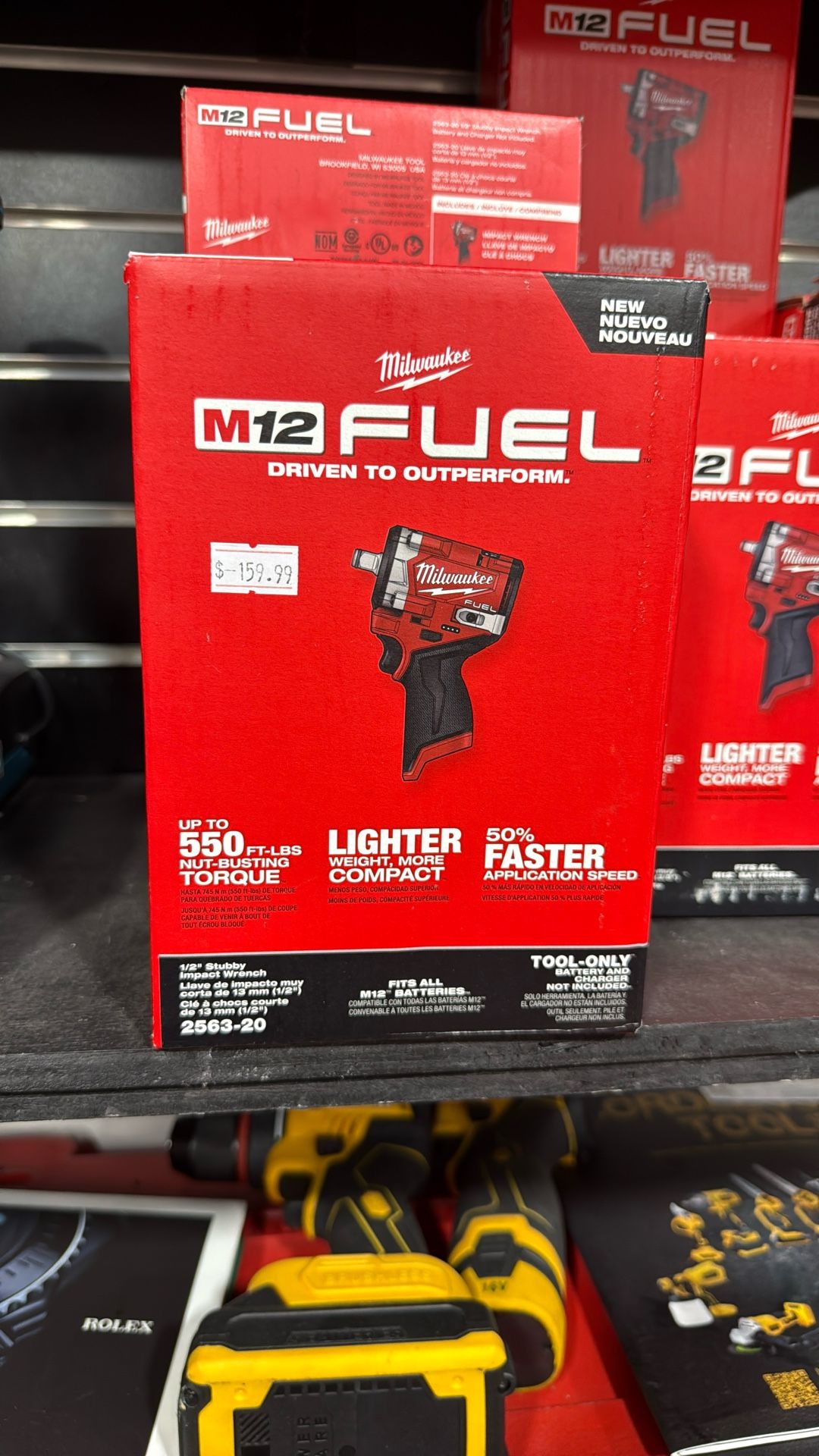 Milwaukee M12 Stubby 1/2 Tool Only