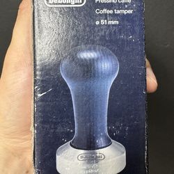 Delonghi Navy Wooden Espresso Tamper 51mm