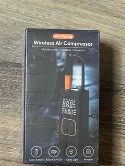 Portable emergency air pump