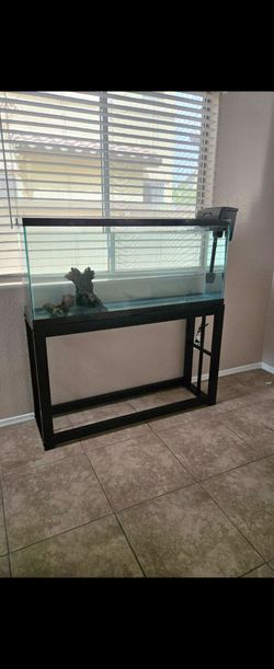 Fish tank and stand 75 gallon