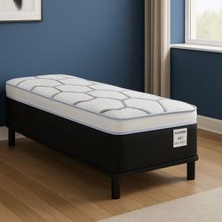 Twin Size Pillow Top Mattress – 14” Thick | ✨ Brand New from Factory | Excellent Comfort | Also in Full, Queen & King | 🚚 Same-Day Delivery