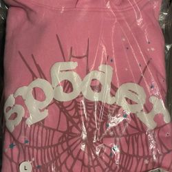 Sp5der hoodie size large