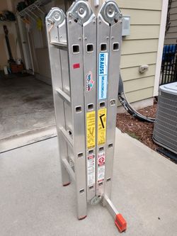 Krause 16 ft on sale folding ladder