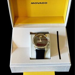 Movado Museum Classic – Swiss Made Men's Watch (40mm) MSRP $595