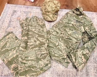 Kids Genuine U.S. Air Force ABU Uniform Set with Cap