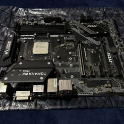 MSI 450 TOMAHAWK MAX & AMD RYZEN 5 3600X