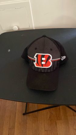 Fitted hat, black, stretchable, M/L Bengals  logo