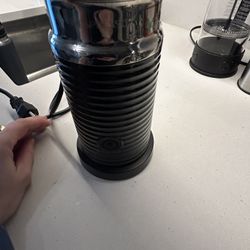 Nespresso Aeroccino 3 Milk Frother, Black, Steel