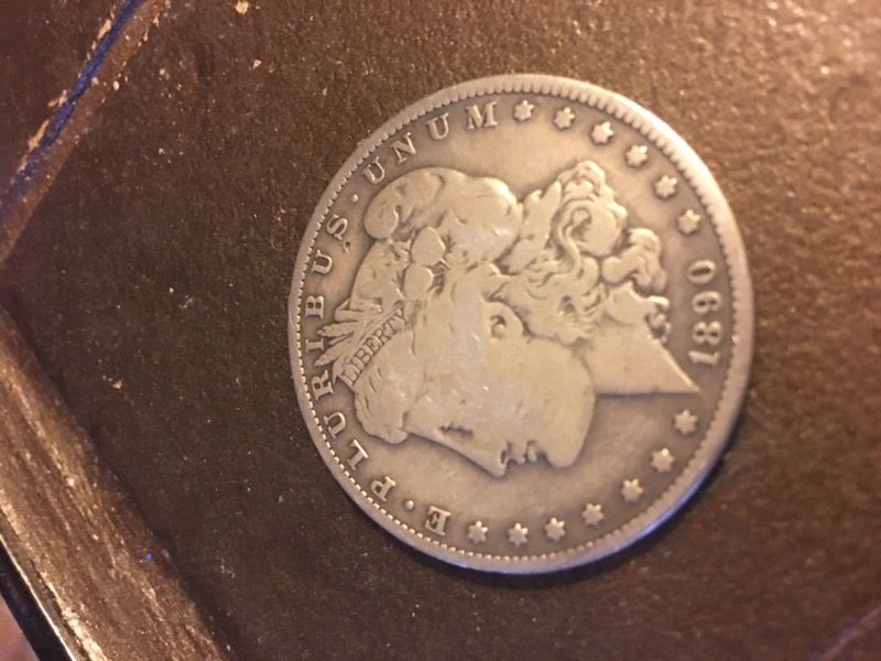 1890 Morgan Silver Dollar