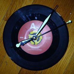 Small Record Clock