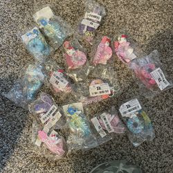 Hello Kitty & Friends Liquid Filled Moving Keychains