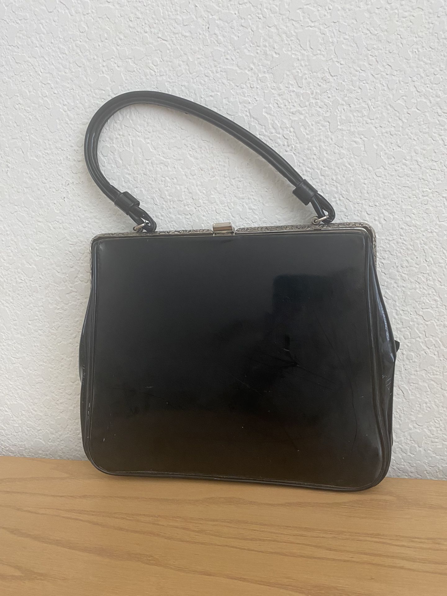 Vintage Patent Leather Purse