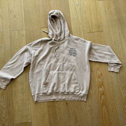 Anti Social Social Club ASSC Large hoodie (Out Of Touch Oatmeal)
