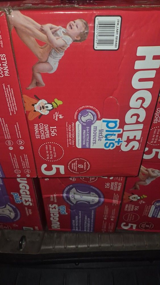 Huggies Size 5 $40 La Caja El Precio Es Firme Nolas Dejo Menos