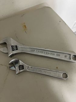 Craftsman adjustable wrenches