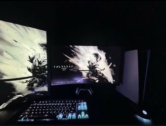 Full pc setup + driving sim