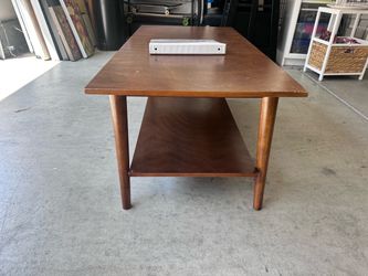 Mid-Century Modern Wood Coffee Table