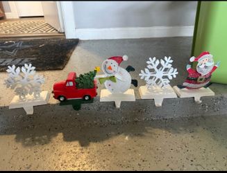 Stocking Holders + Tree Skirt