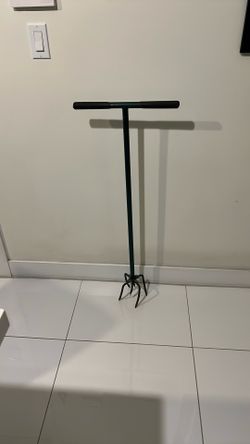 38 in. Garden Claw Tiller with Durable Steel Tines and Hand Cultivator