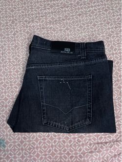 Royal blue denim jeans
