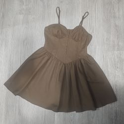Brown Dress 