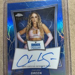 Chelsea Green WWE Card Auto