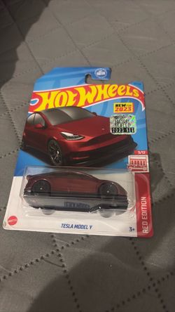 Hot Wheels Tesla Model Y Red Edition 2023