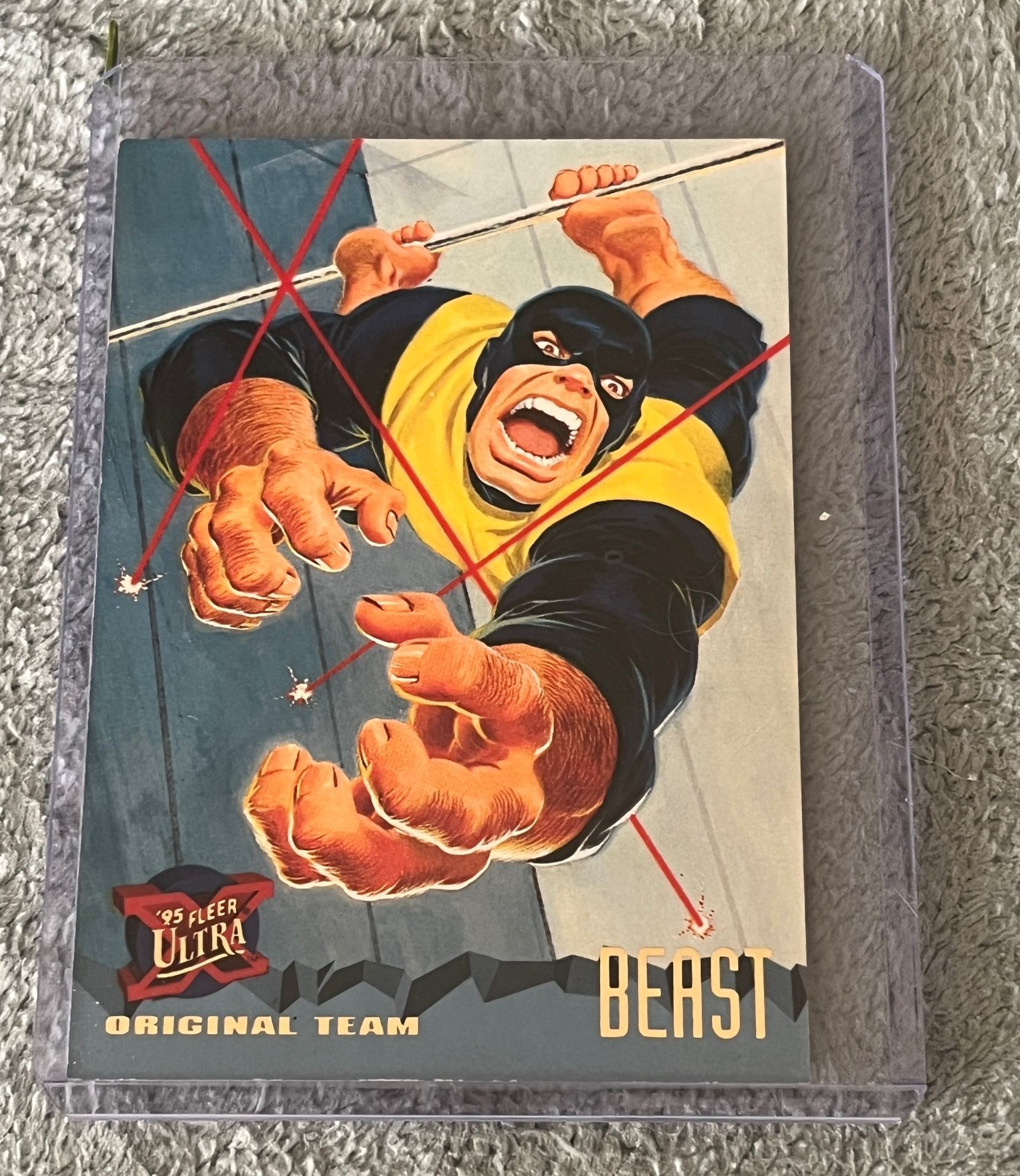 1994 Fleer Marvel Comics Beast Original Team X-men #89 Trading Card