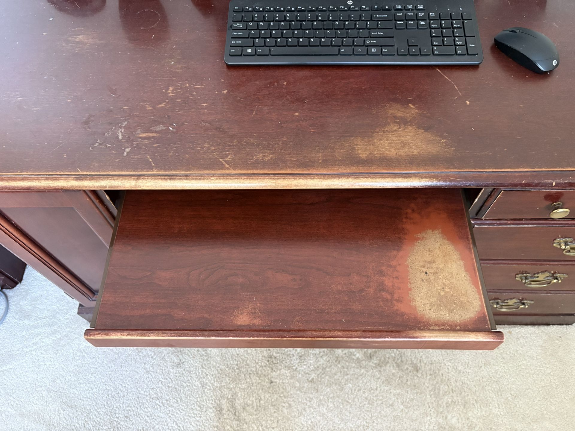 Well Loved Executive Desk
