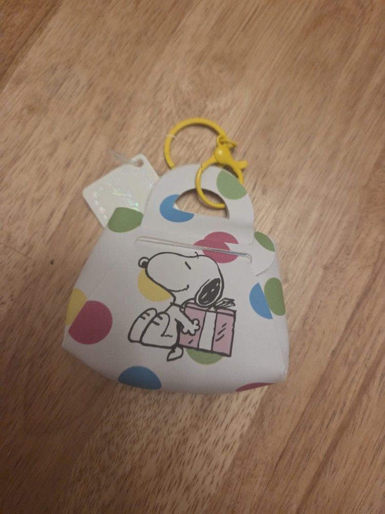 Snoopy Mini Keychain/sctrunchie