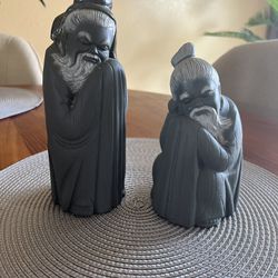 Pair Of Chinese Monks