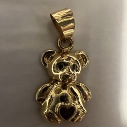 18k Real Gold Pendant 