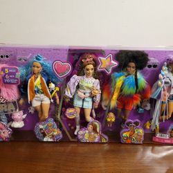 Barbie Extra Fashion Doll 5 Pack