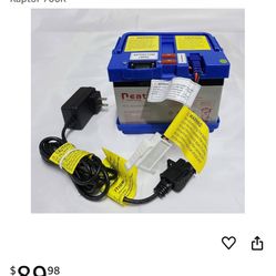 12 Volt Battery and Charger Compatibal with for Motion Trendz Action Wheels Mega Tredz Yamaha Raptor 660 Battery Powered Ride On