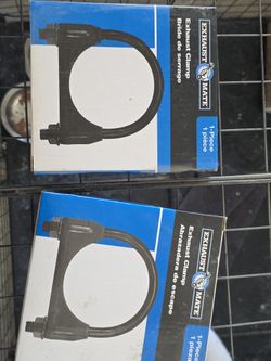 2 Exhaust Clamps