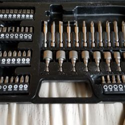 Black&Decker drill bit set