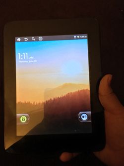Black 7inch “Cruz”brand tablet