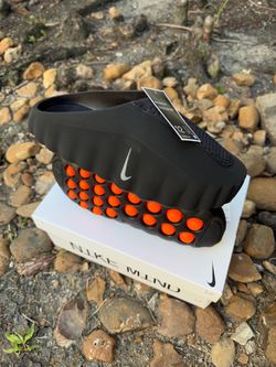 Nike mind slides black chrome size 12M