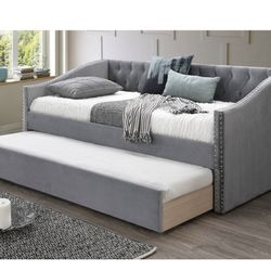 Twin/twin Size Bed Frame With Mattress Included 