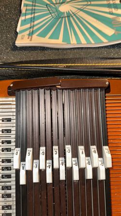 Autoharp harpsichord vintage