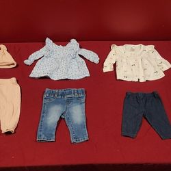 0-3 month girls clothing sets