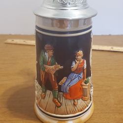 Vintage Made In W. GERMANY Beer Stein