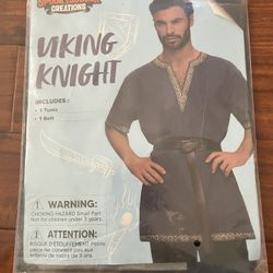 Spooktacular Creations Viking Knight Adult Costume – XL – Tunic & Belt – NWT