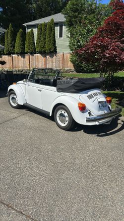 1977 Volkswagen super beetle convertible