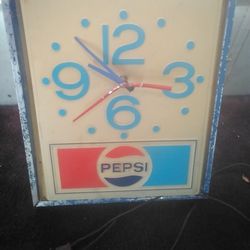Vintage Pepsi Clock