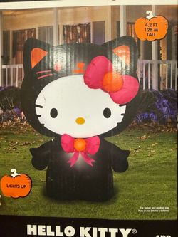 Halloween Hello Kitty inflatable
